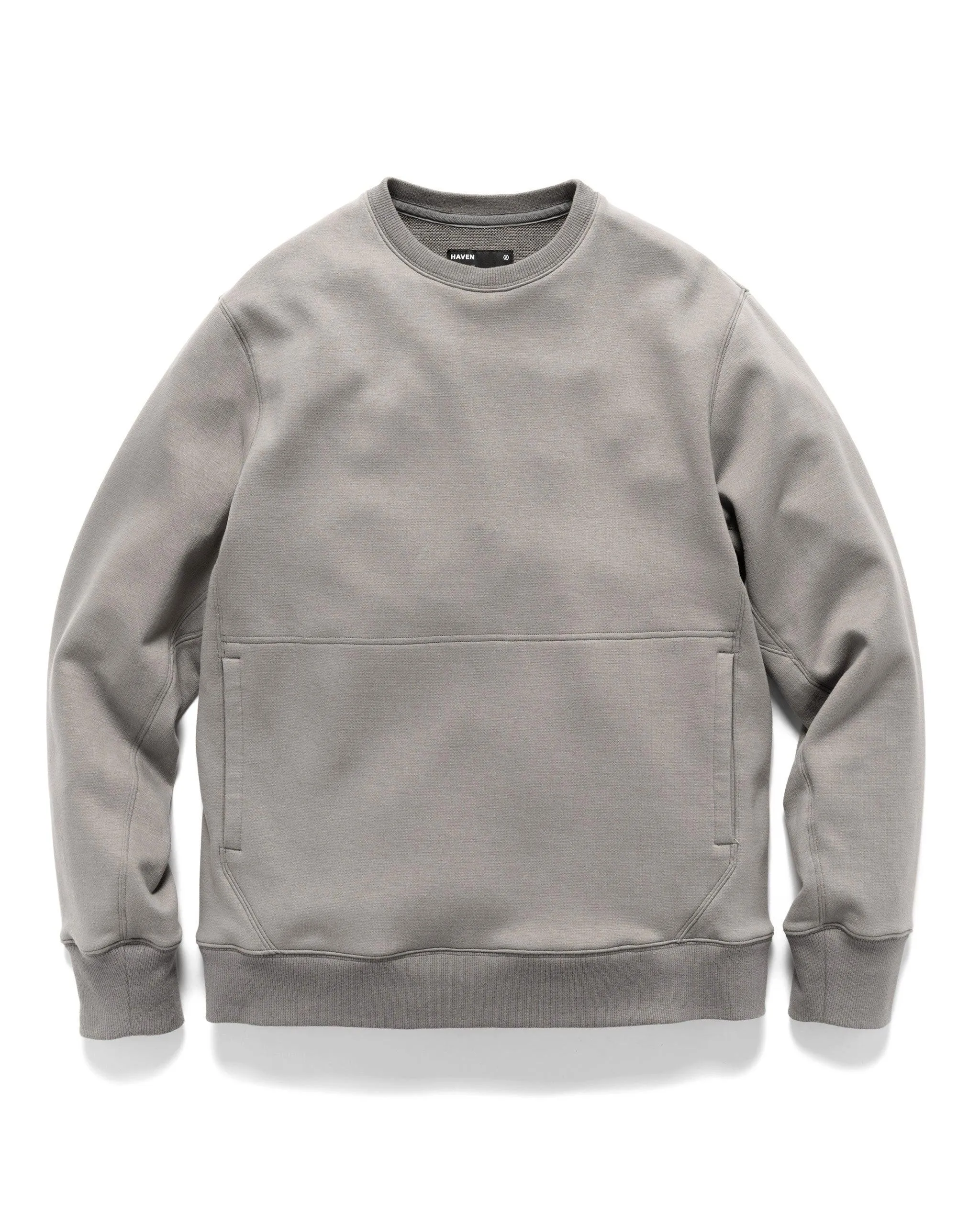 Prime Crewneck - Suvin Cotton Terry Slate