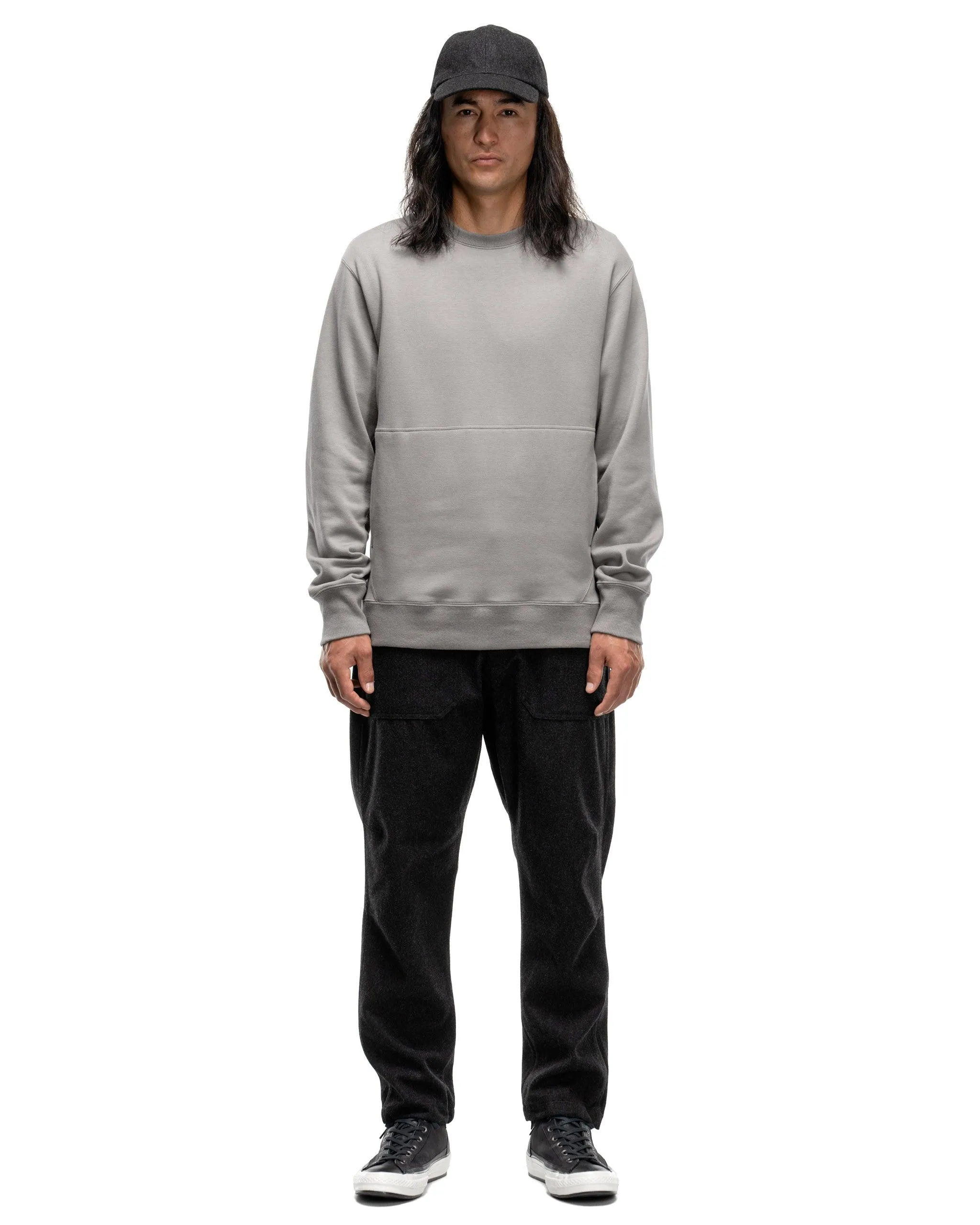 Prime Crewneck - Suvin Cotton Terry Slate