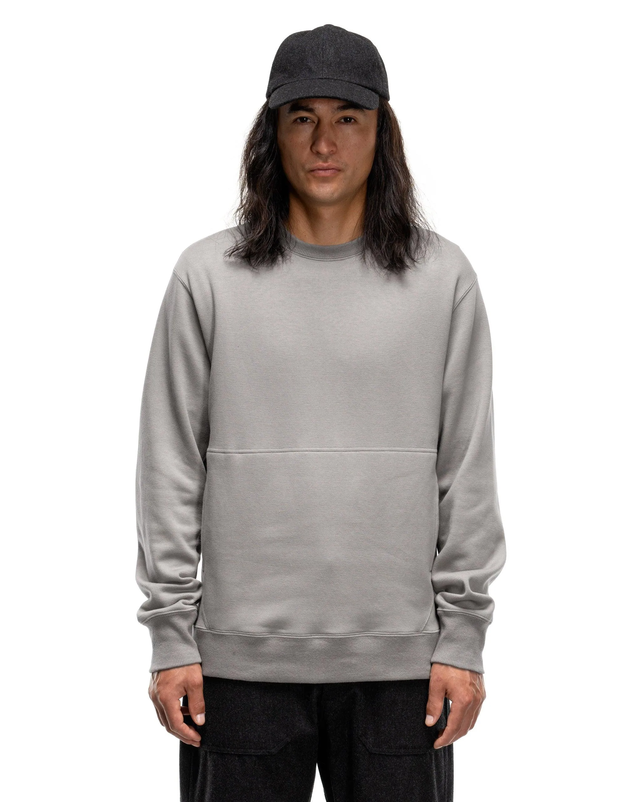 Prime Crewneck - Suvin Cotton Terry Slate