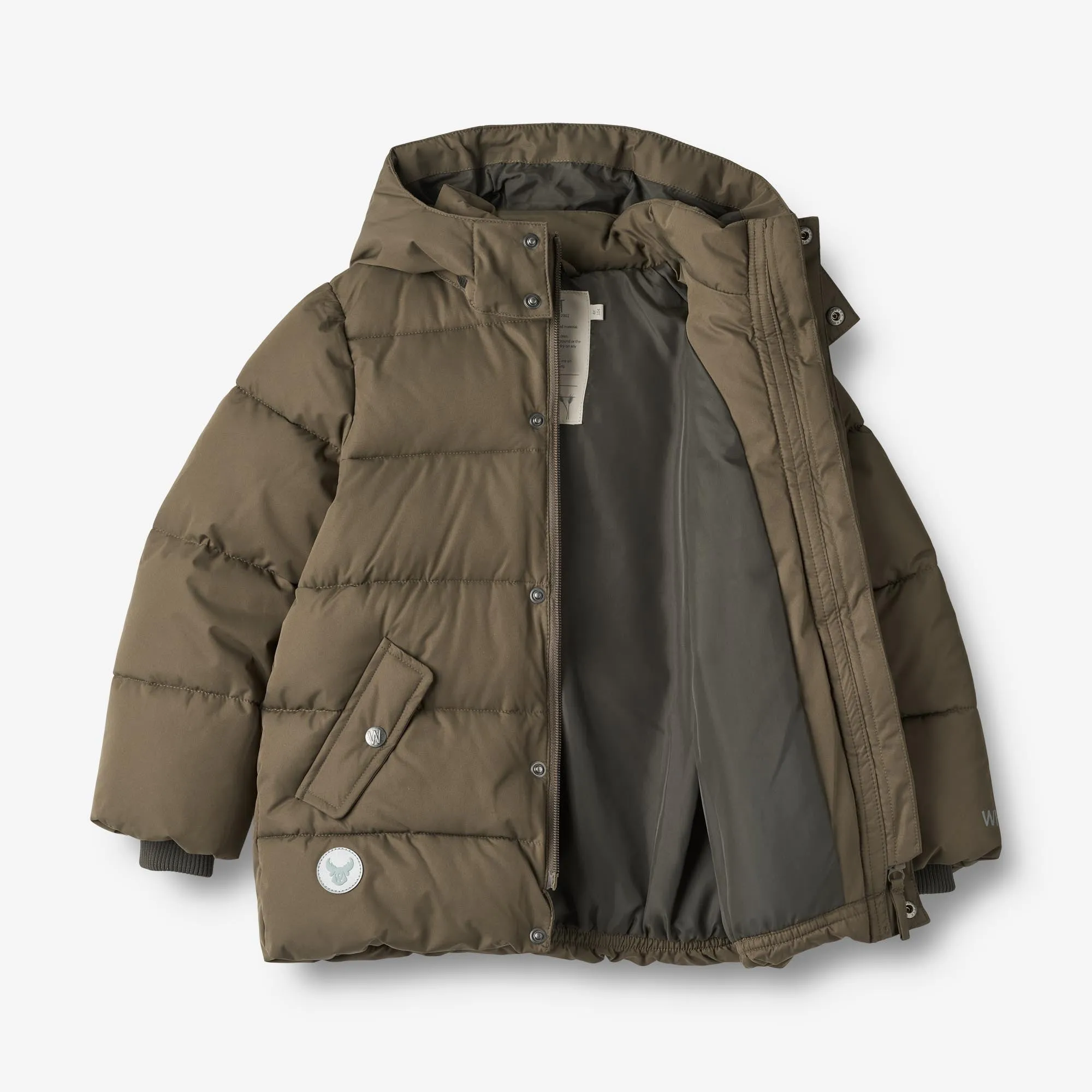 Puffer Jacket Gael - autumn soil