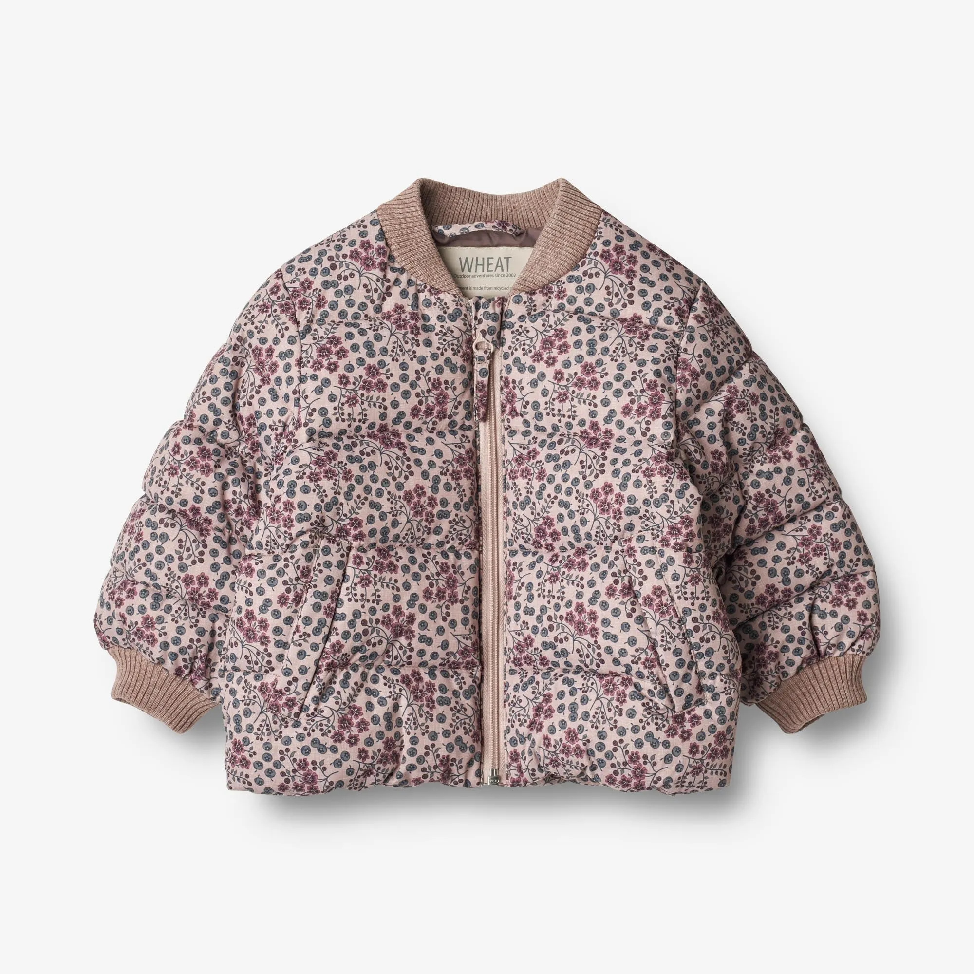 Puffer Jacket Yuri | Baby - pale lilac berries