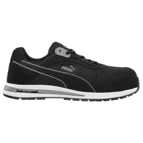 PUMA Safety 643195-202 Women's Frontside Composite Toe Safety Shoes - Black/Grey