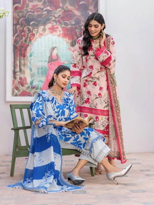 Rang e Noor by Humdum Digital Printed Lawn Unstitched 3Pc Suit REN-09