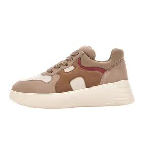 REBEL SNEAKERS H562 Woman Beige Brown 