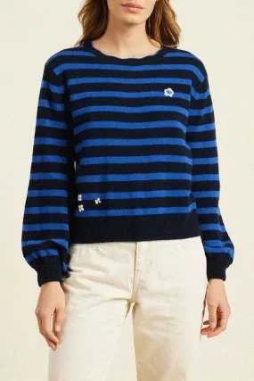 Ryann Sweater - Blue Stripe