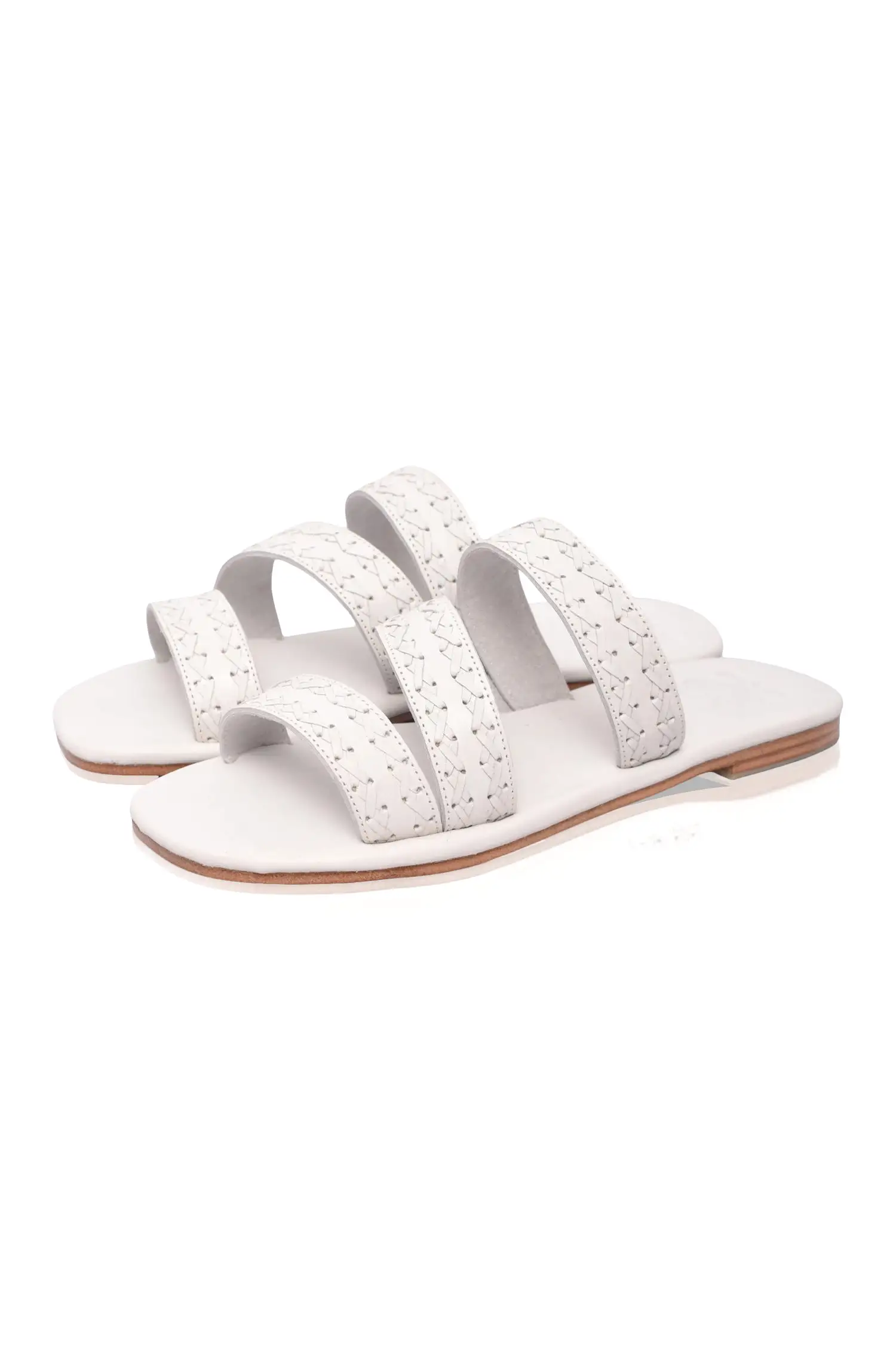 Sail Slide Leather Sandals