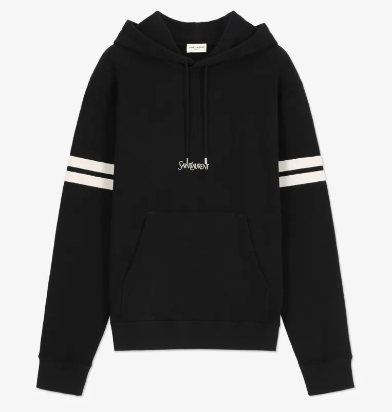 Saint Laurent  |Unisex Logo Hoodies & Sweatshirts