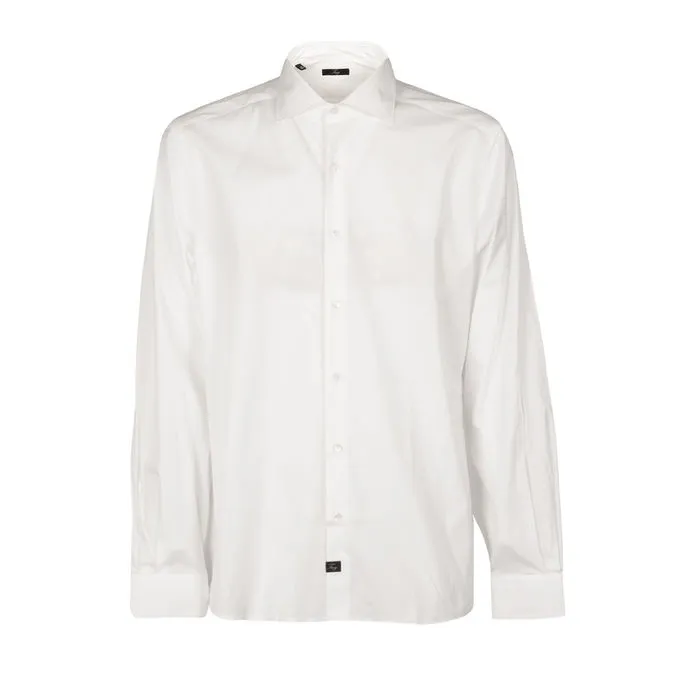 SHIRT WITH FRENCH COLLAR Man White 