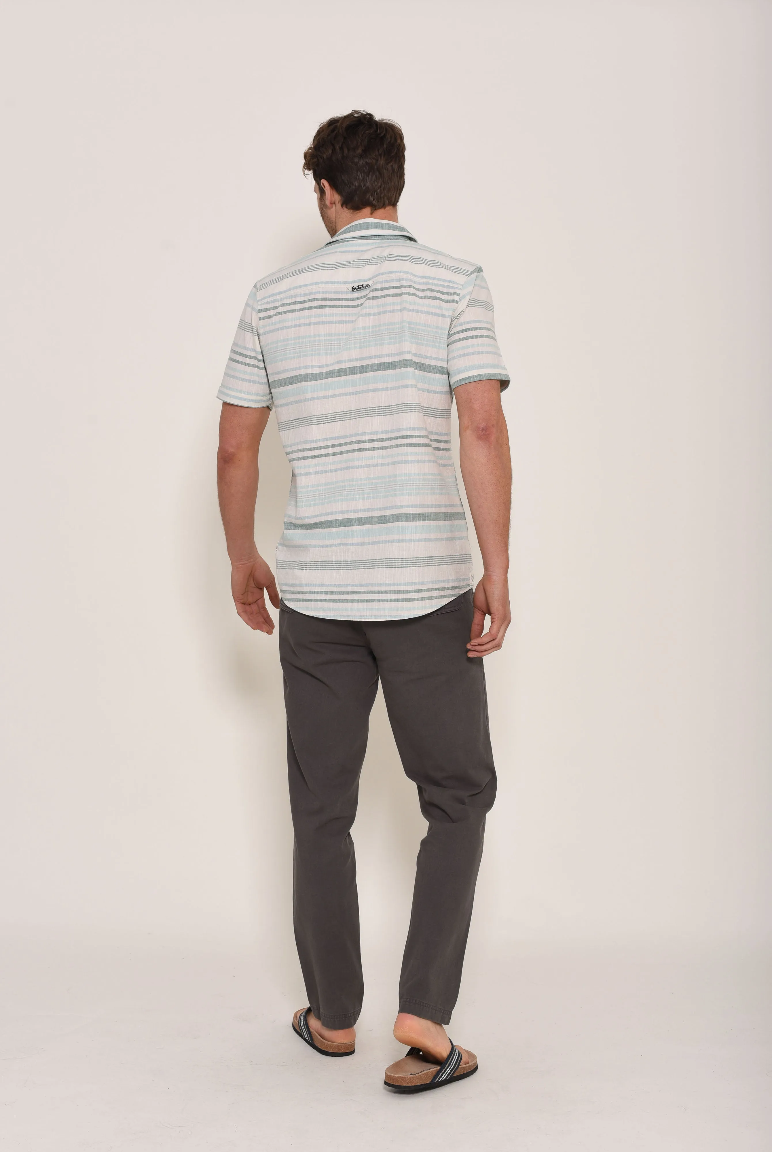 Short Sleeve Stripe Shirt