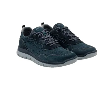 SNEAKERS ENVAL SOFT UOMO PELLE SCAMOSCIATA NAGUM BLU 5729500