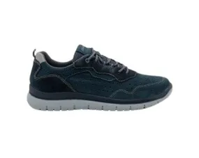 SNEAKERS ENVAL SOFT UOMO PELLE SCAMOSCIATA NAGUM BLU 5729500