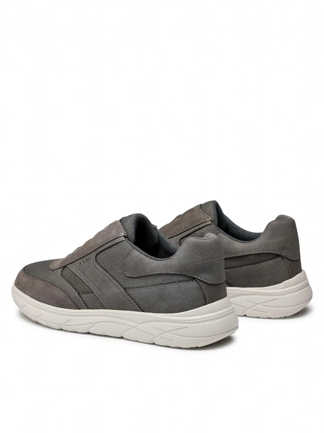 SNEAKERS GEOX UOMO U SPORTELLO D NBK SYNT LEA ME  GREY U25E1D 0EK14 C1006