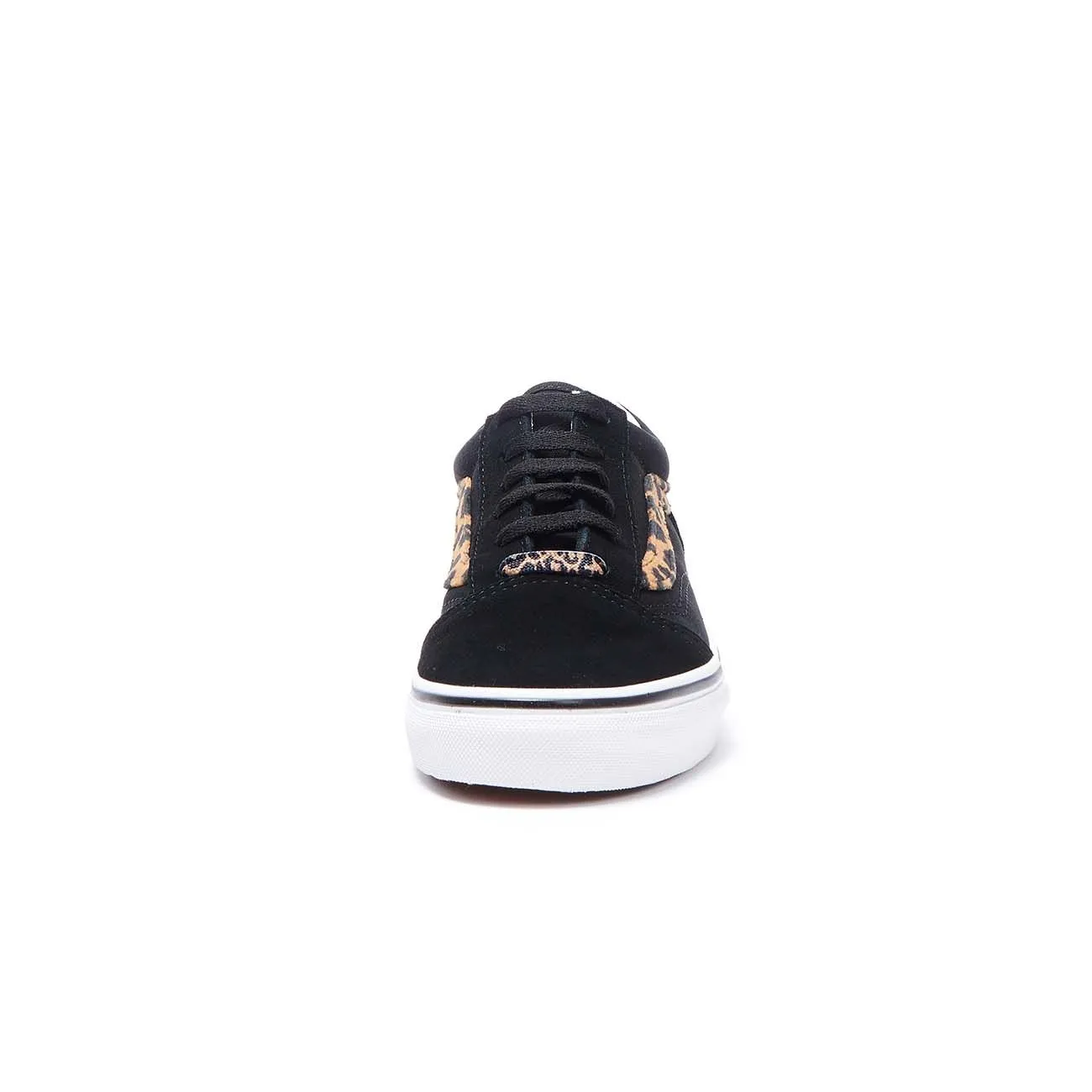 SNEAKERS JN OLD SKOOL Bambina Leopard fur Black