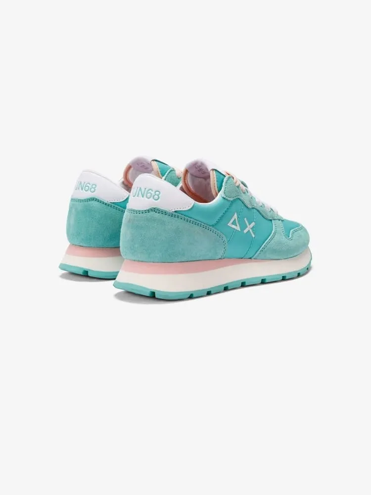 SNEAKERS SUN68 DONNA RUNNING ADULT ALLY SOLID NYLON ACQUA Z33201 94