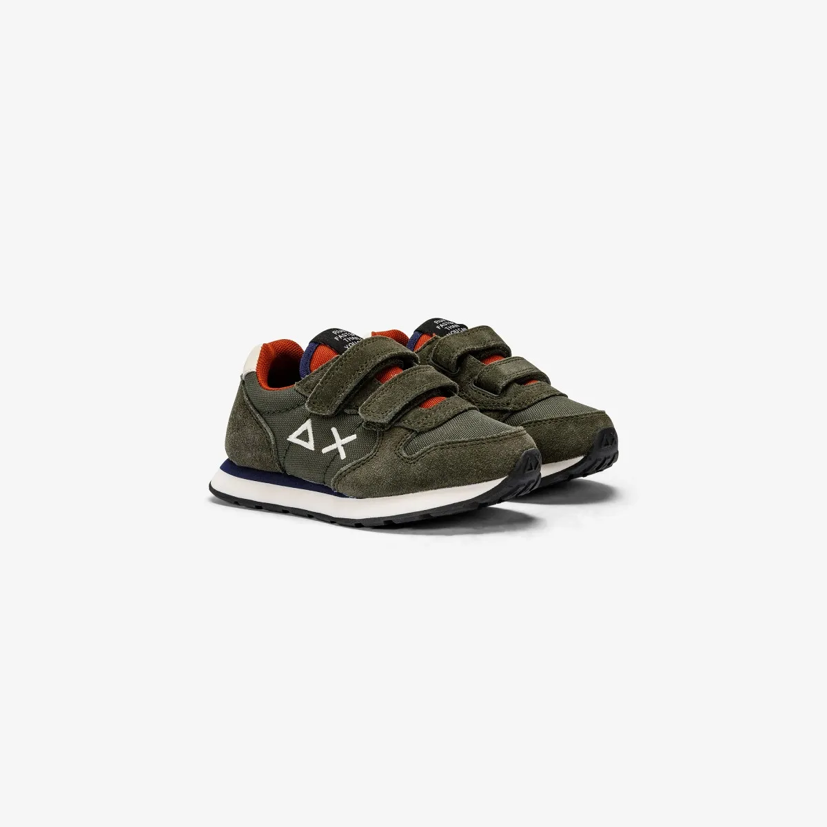 SNEAKERS SUN68 KIDS BOY'S TOM SOLID MILITARE Z43301B 74/A TG:24>26