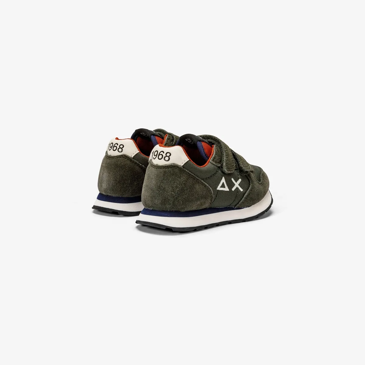 SNEAKERS SUN68 KIDS BOY'S TOM SOLID MILITARE Z43301B 74/A TG:24>26