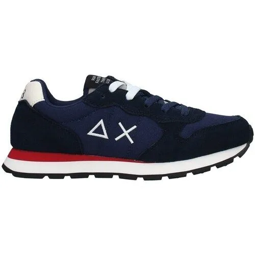 SNEAKERS SUN68 TEEN BOY'S TOM SOLID NAVY BLUE Z43301T 07/B TG:38>39