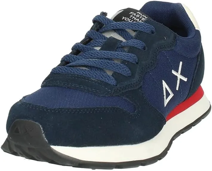 SNEAKERS SUN68 TEEN BOY'S TOM SOLID NAVY BLUE Z43301T 07/B TG:38>39