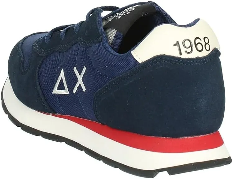 SNEAKERS SUN68 TEEN BOY'S TOM SOLID NAVY BLUE Z43301T 07/B TG:38>39