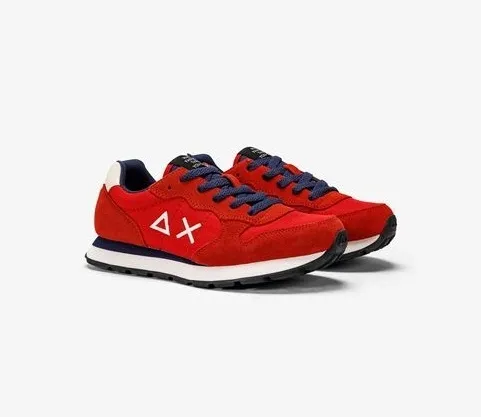 SNEAKERS SUN68 TEEN BOY'S TOM SOLID RED Z43301T 10/B TG:38>39