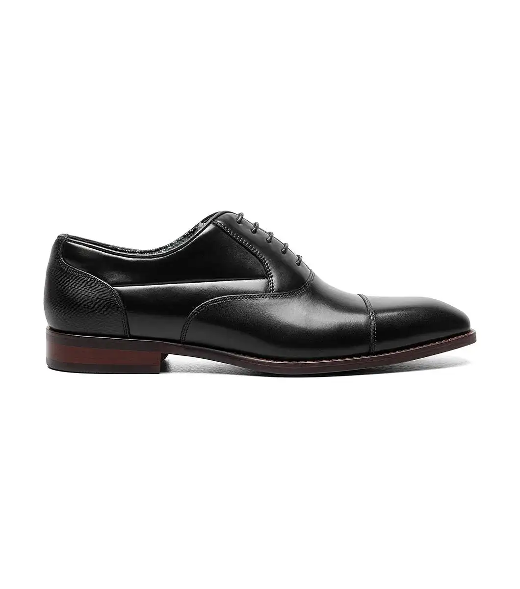 Stacy Adams - KALLUM Cap Toe Oxford - Black - 25568-001