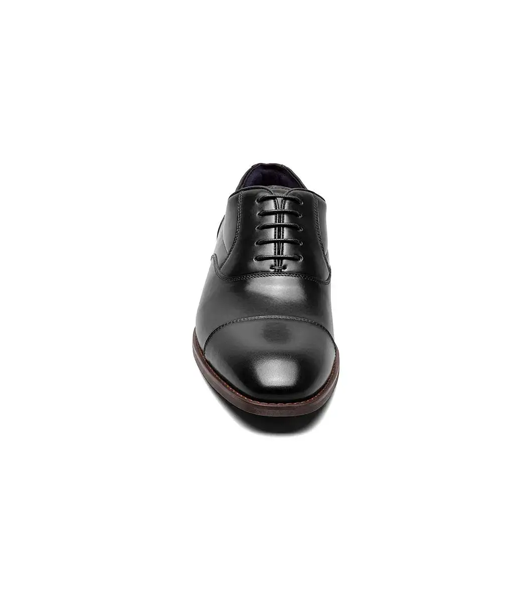 Stacy Adams - KALLUM Cap Toe Oxford - Black - 25568-001