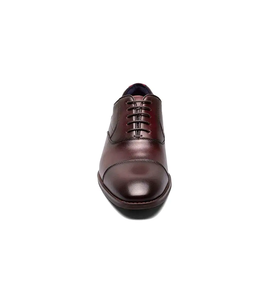 Stacy Adams - KALLUM Cap Toe Oxford - Burgundy - 25568-601