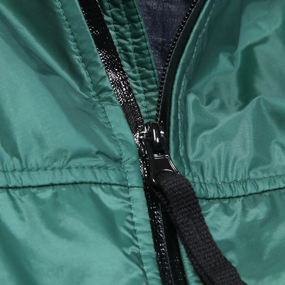 Stone Island Micro Rip Stop 7 Den Hooded JacketEmerald