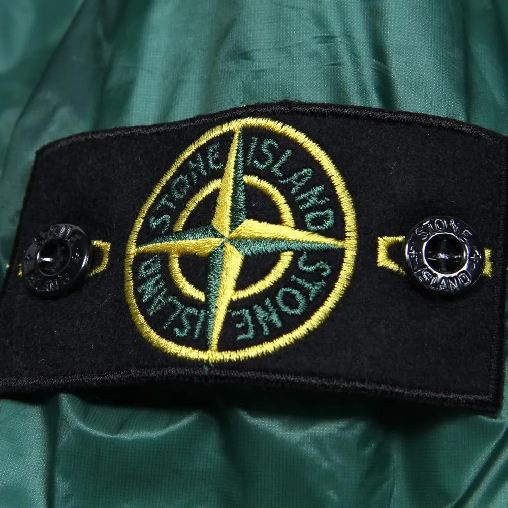 Stone Island Micro Rip Stop 7 Den Hooded JacketEmerald