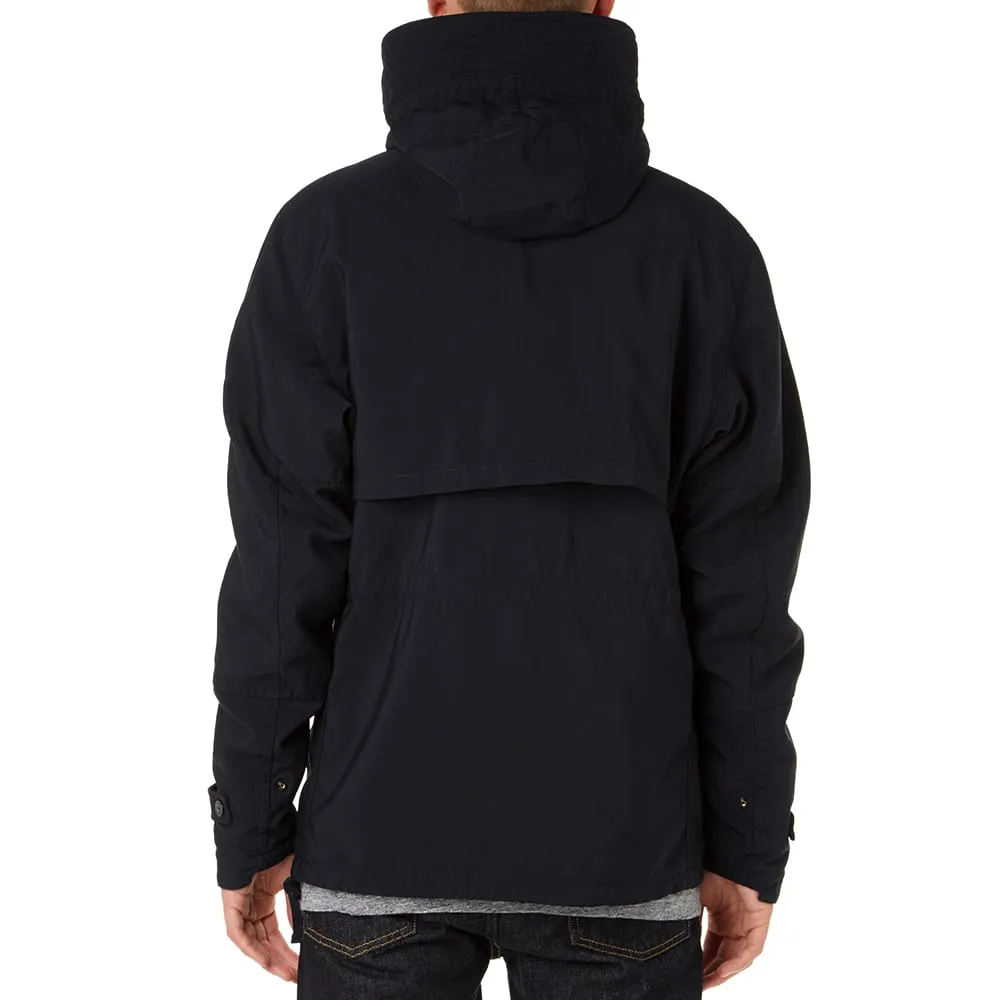 Stone Island Shadow Project Textured Garment Dyed Hooded M-65 JacketNavy