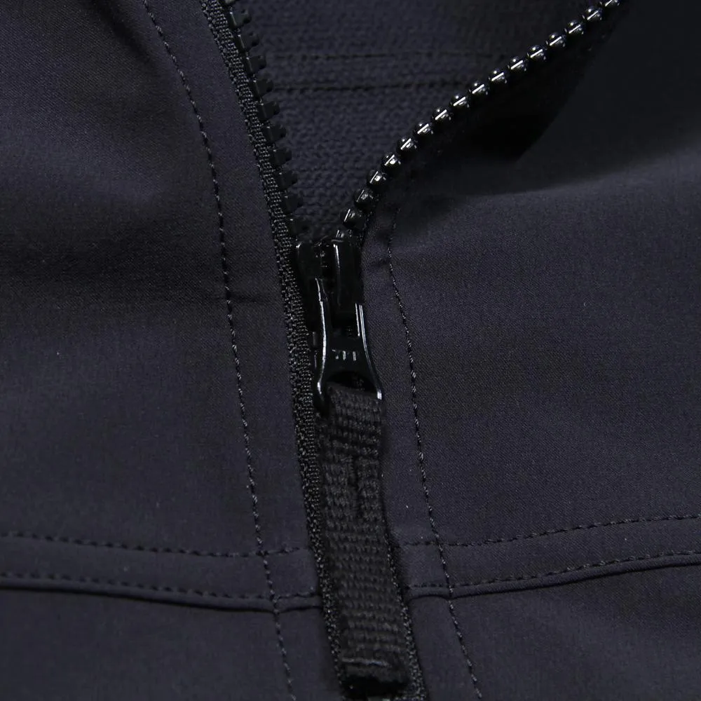 Stone Island Soft Shell Hooded JacketBlack