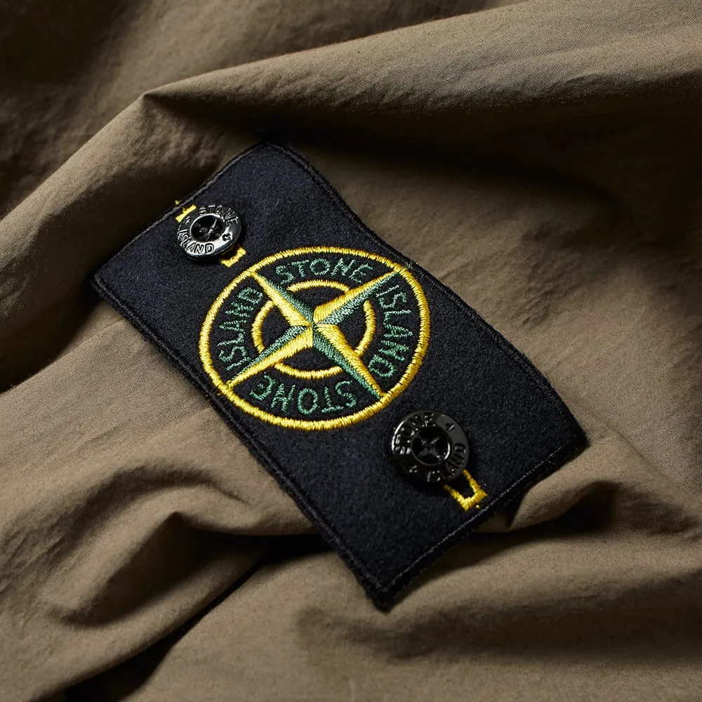 Stone Island Tela Parachute Hooded Shirt JacketTortoro