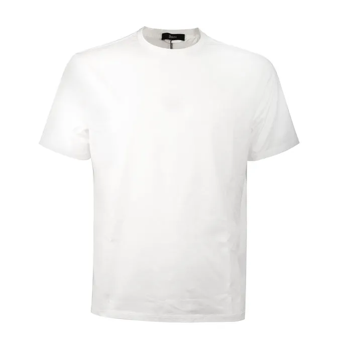 STRETCH COTTON T-SHIRT Man White