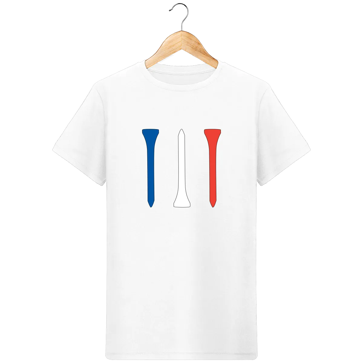 T-Shirt en coton bio TEES BLEU BLANC ROUGE 2