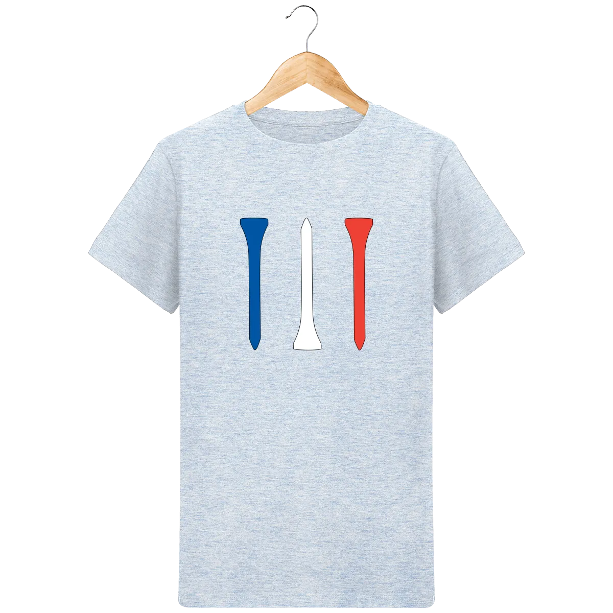 T-Shirt en coton bio TEES BLEU BLANC ROUGE 2