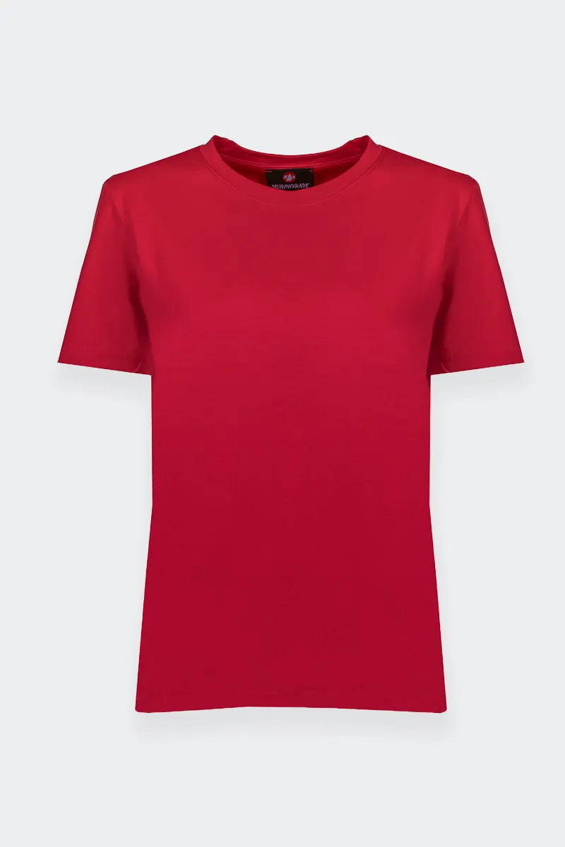 T-SHIRT IN COTONE ROSSA