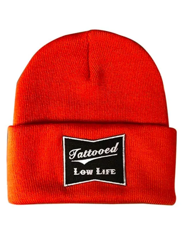 Tattooed Low Life Knit Beanie