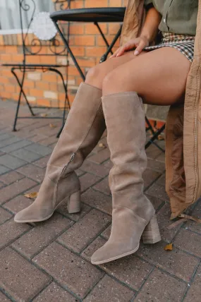 The Fynn Boots by Dolce Vita - Truffle Suede