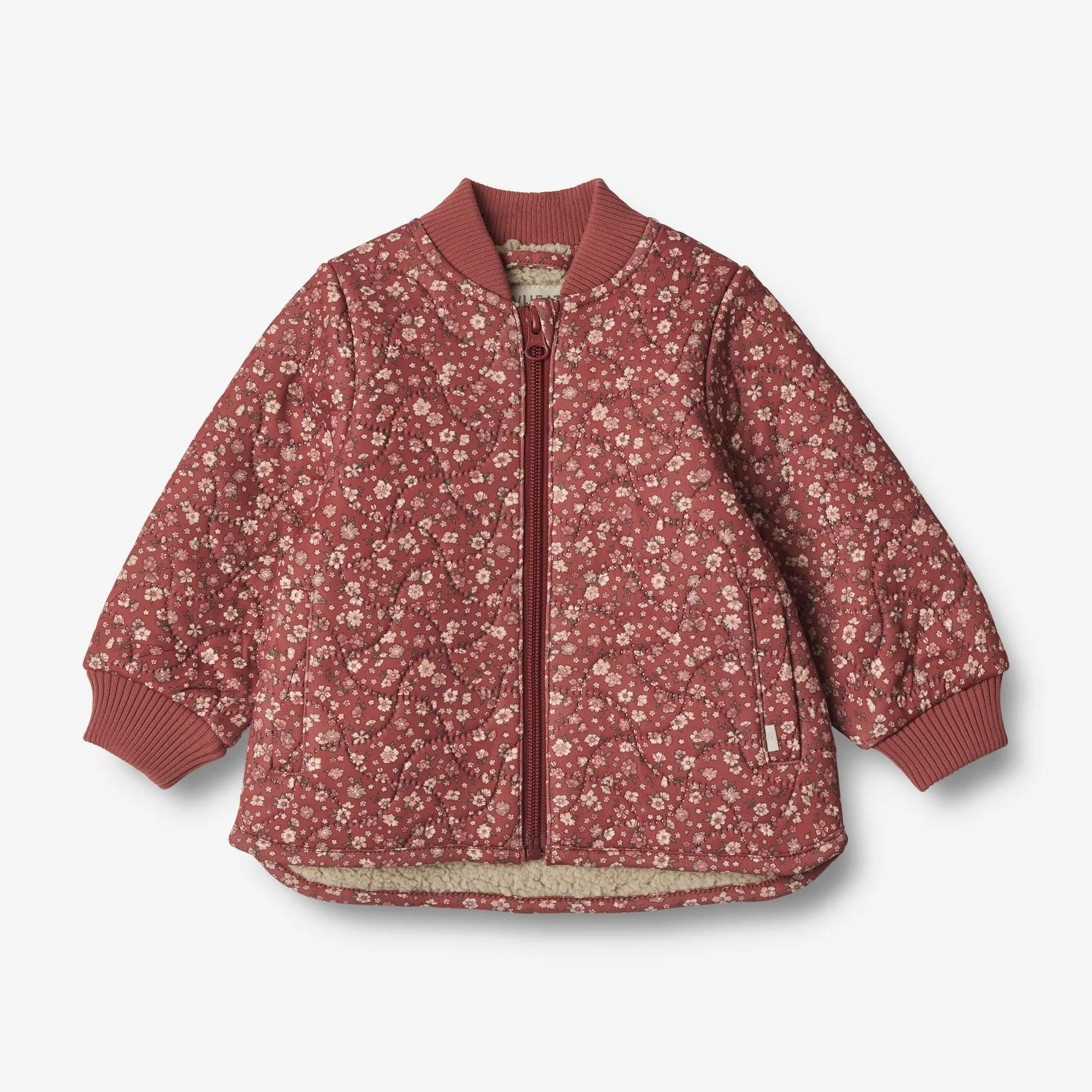 Thermo Jacket Benni | Baby - red flowers