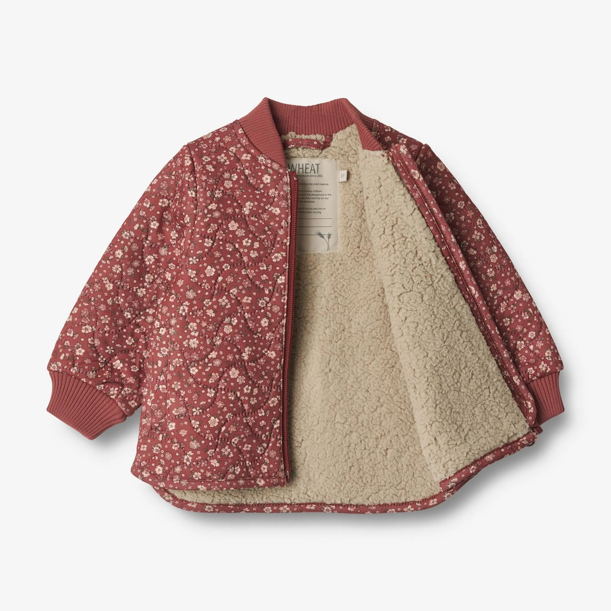 Thermo Jacket Benni | Baby - red flowers