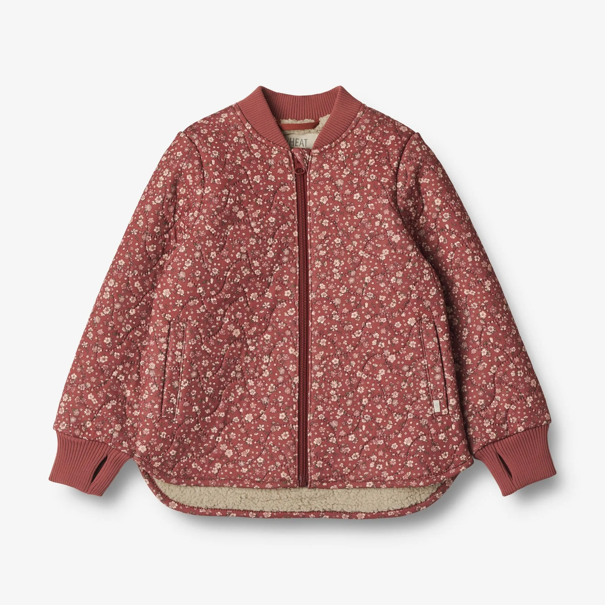 Thermo Jacket Benni - red flowers