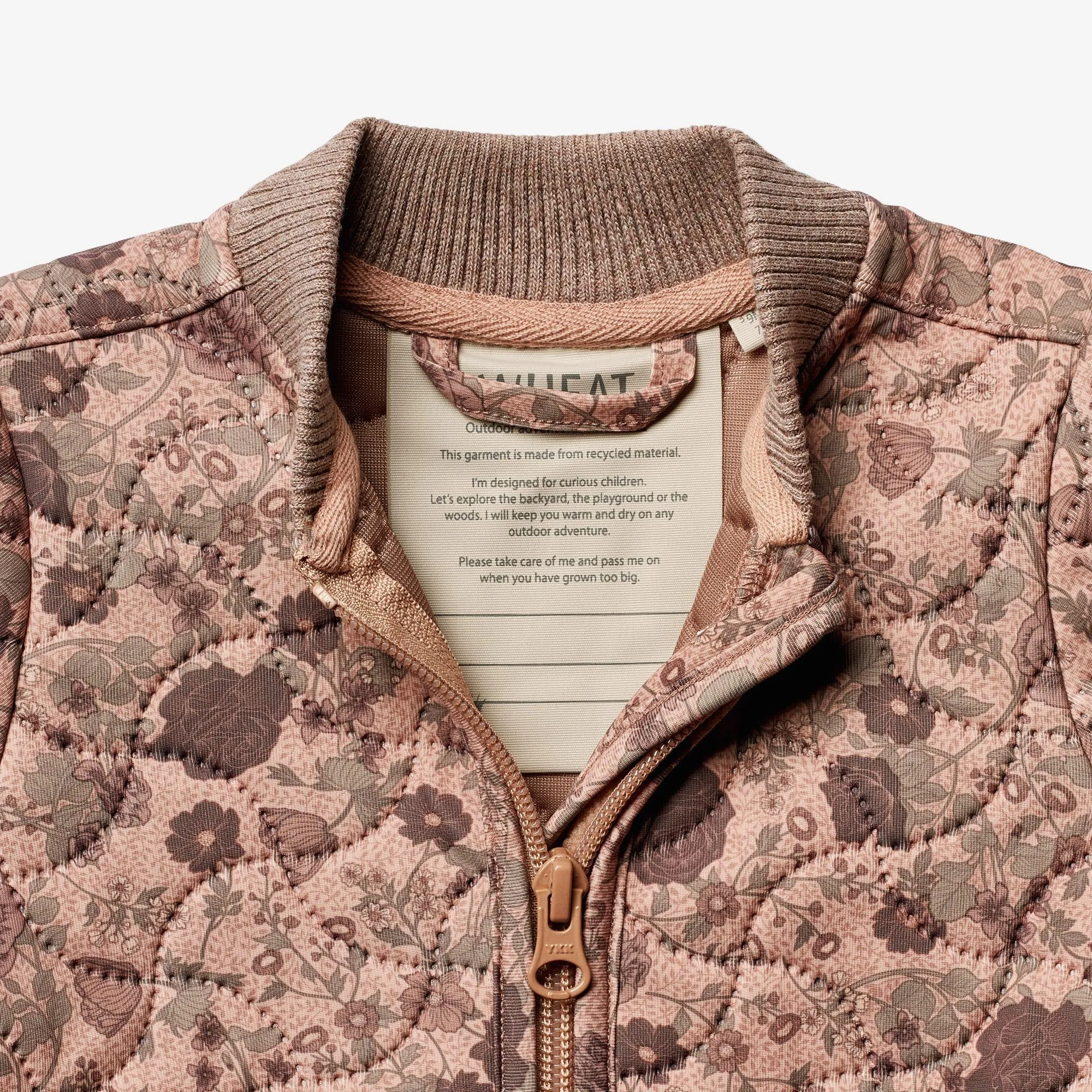 Thermo Jacket Loui | Baby - rose dawn flowers