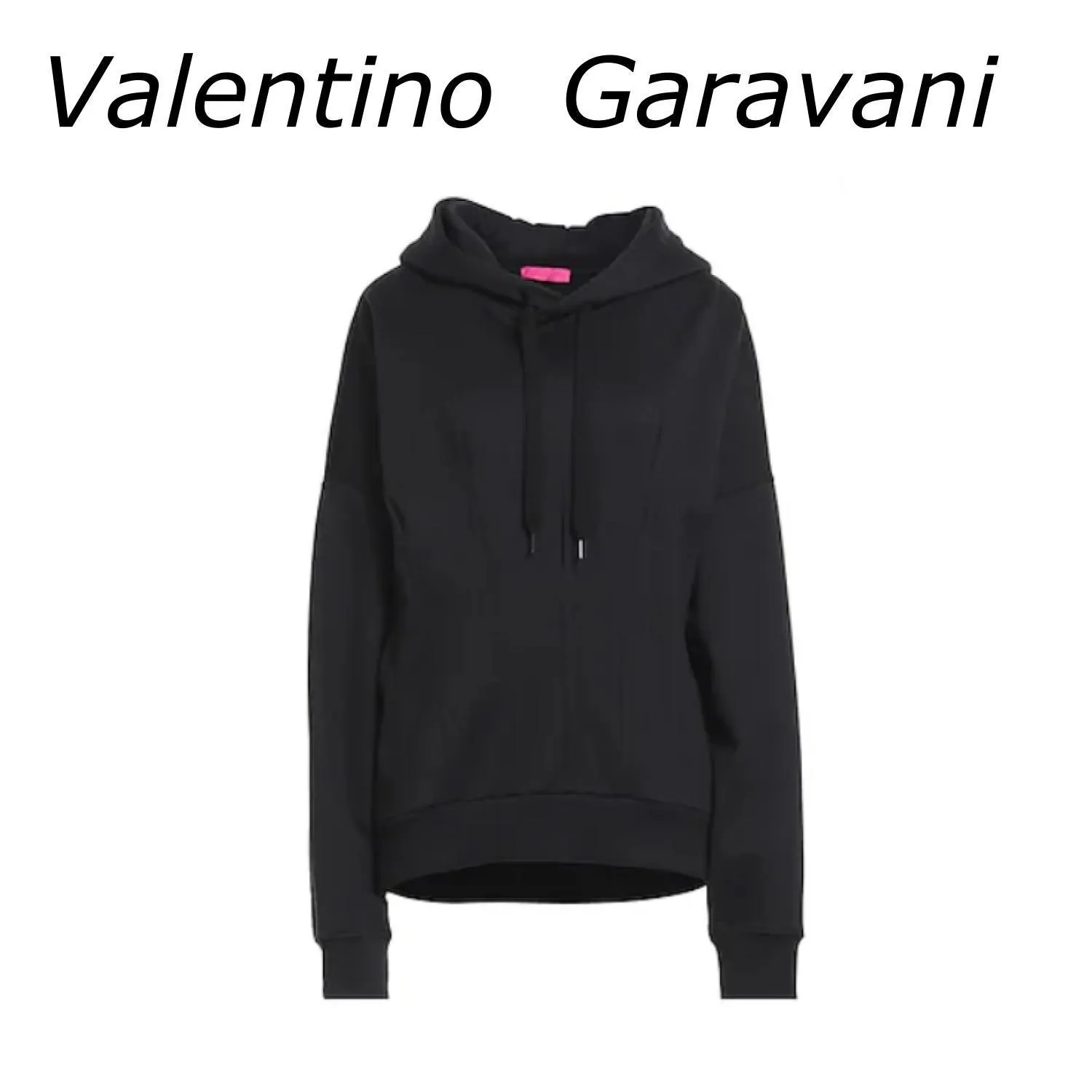 VALENTINO  |Nylon Long Sleeves Plain Hoodies & Sweatshirts