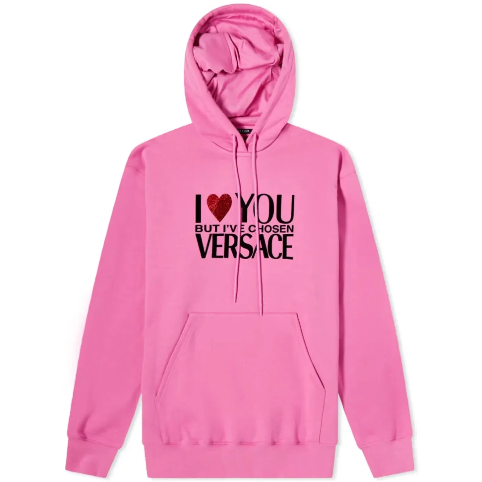 VERSACE  |Cotton Logo Hoodies & Sweatshirts