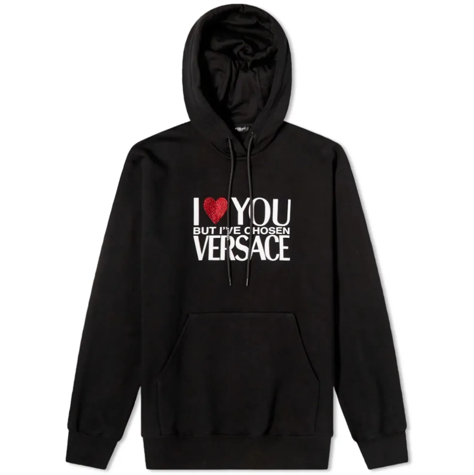 VERSACE  |Cotton Logo Hoodies & Sweatshirts