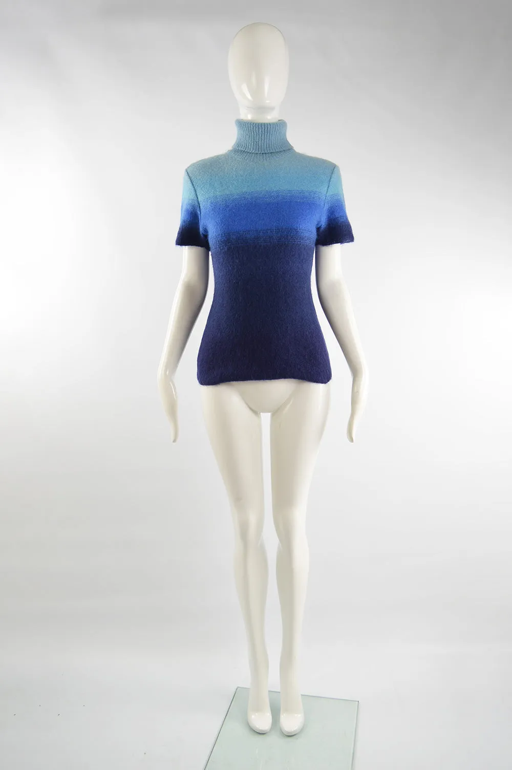 Vintage Mohair & Merino Roll Neck Sweater, 1990s