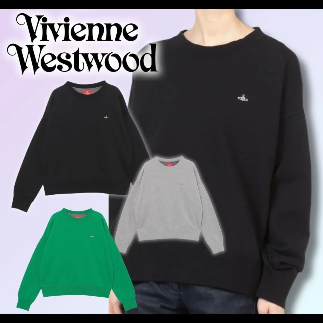 Vivienne Westwood  |Plain Logo Hoodies & Sweatshirts