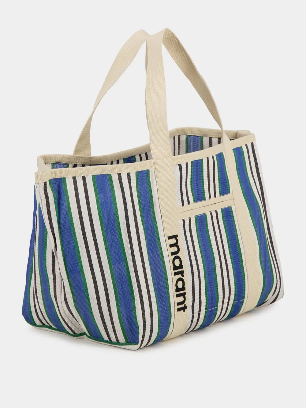 Warden Striped Tote Bag