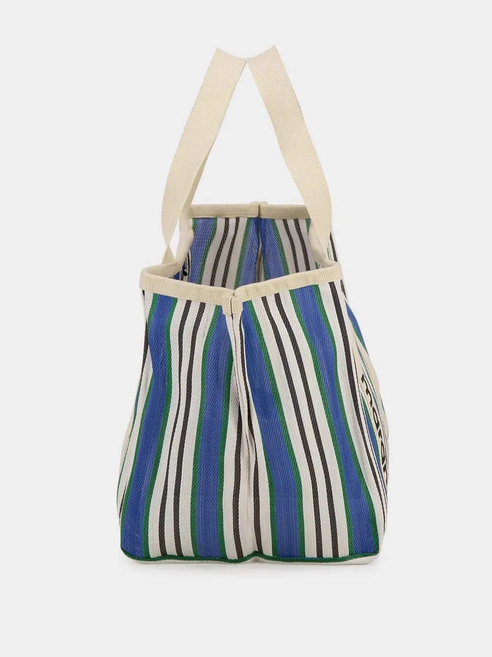 Warden Striped Tote Bag