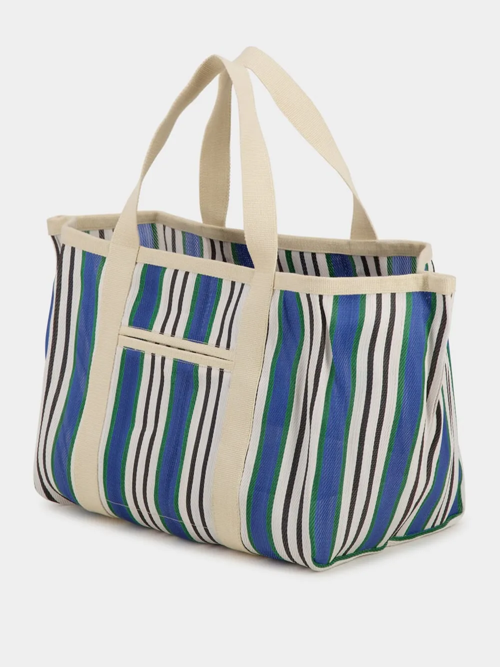 Warden Striped Tote Bag